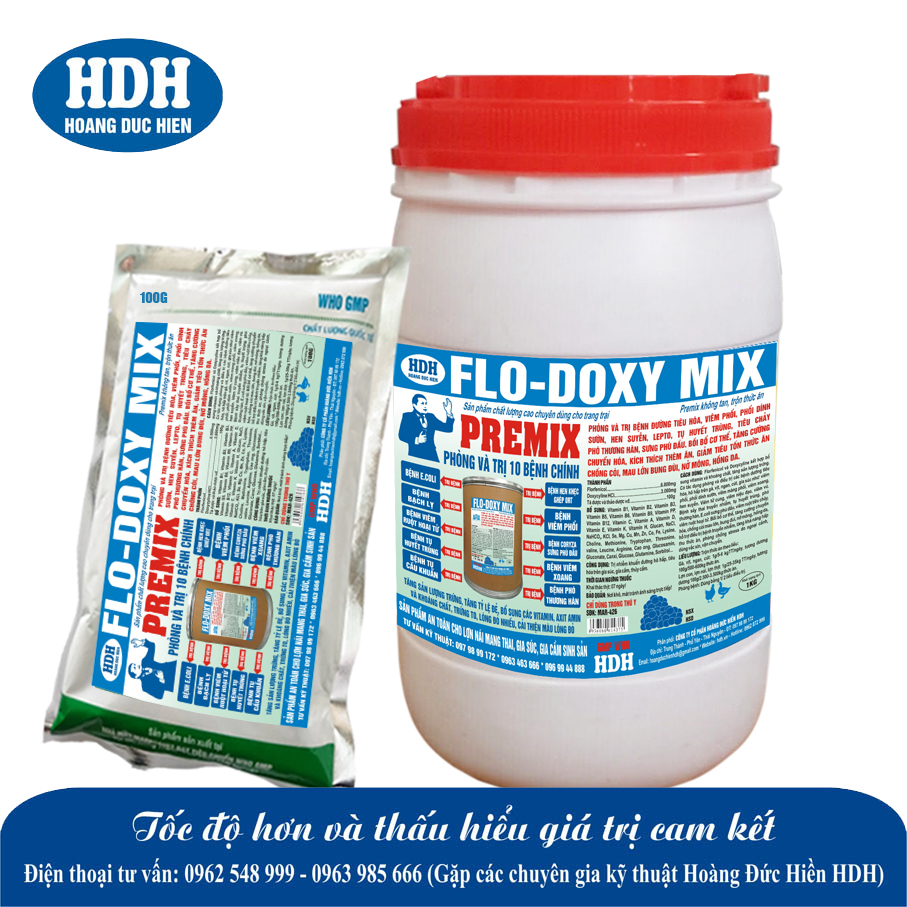 Flo-Doxy mix trai