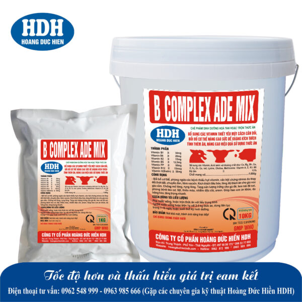 B–COMPLEX ADE MIX - Công ty cổ phần HDH